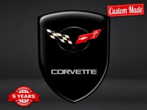 Corvette Impression Autocollants Qualité Robuste Moderne